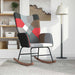 Scaun balansoar, material textil, petice - WALTI WALTI