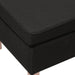 Scaun cu picioare din lemn, negru, material textil - WALTI WALTI