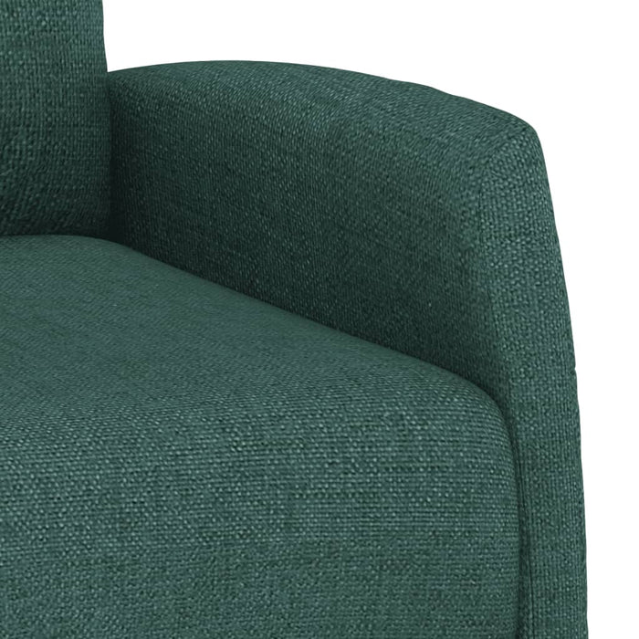 Fotoliu cu ridicare, verde închis, material textil - WALTI WALTI