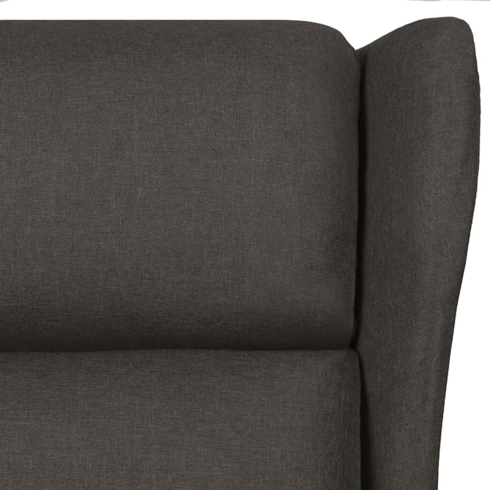 Fotoliu rabatabil, gri taupe, material textil - WALTI WALTI