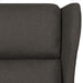 Fotoliu rabatabil, gri taupe, material textil - WALTI WALTI