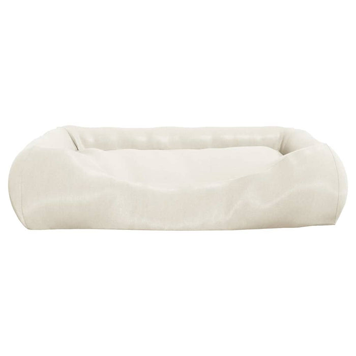 Saltea de câini cu perne, bej, 75x58x18 cm, material oxford WALTI