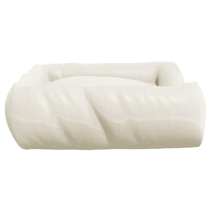 Saltea de câini cu perne, bej, 75x58x18 cm, material oxford WALTI