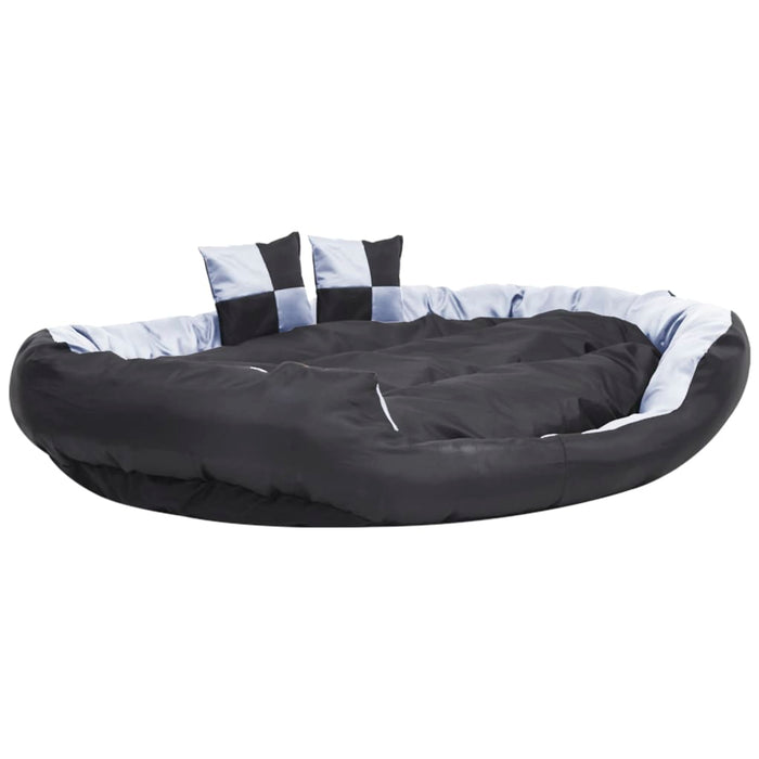 Pernă reversibilă și lavabilă pt câini gri/negru,150x120x25 cm - WALTI WALTI
