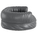 Pat pentru câini, spumă ergonomică, gri, 60x42 cm, piele eco - WALTI WALTI
