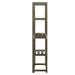 Spalier cu rafturi, gri, 55x30x140 cm, lemn masiv brad - WALTI WALTI