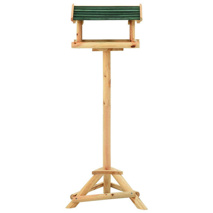 Hrănitor pentru păsări cu stativ, 37x28x100 cm, lemn masiv brad - WALTI WALTI