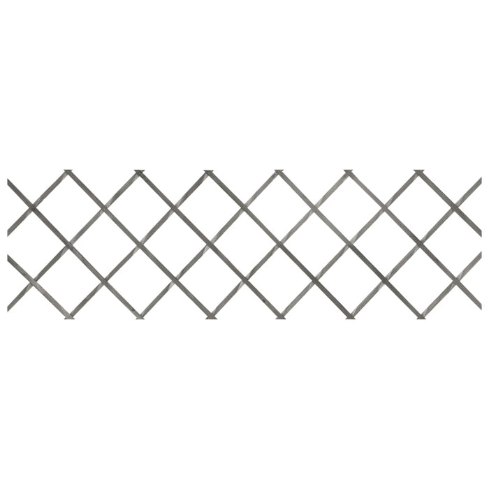 Garduri din spalier, 5 buc., gri, 180x60 cm, lemn masiv de brad - WALTI WALTI