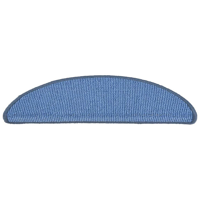 Covorașe pentru trepte scară, 15 buc., albastru, 56x17x3 cm WALTI