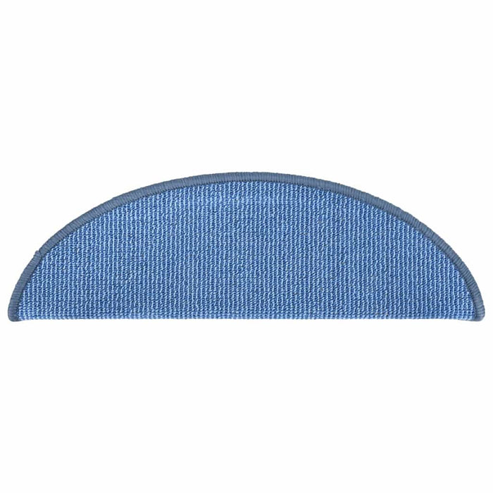 Covorașe pentru trepte scară, 15 buc., albastru, 56x17x3 cm WALTI