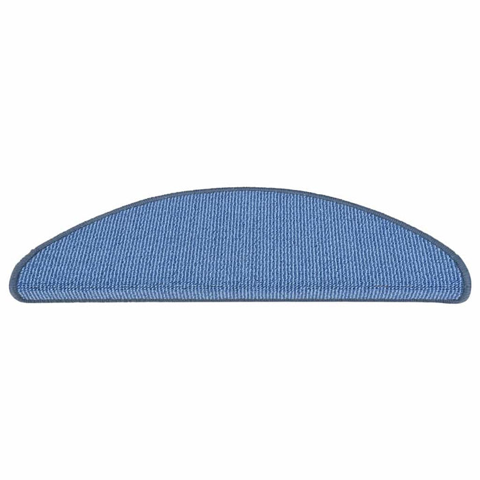 Covorașe pentru trepte scară, 15 buc., albastru, 65x21x4 cm WALTI