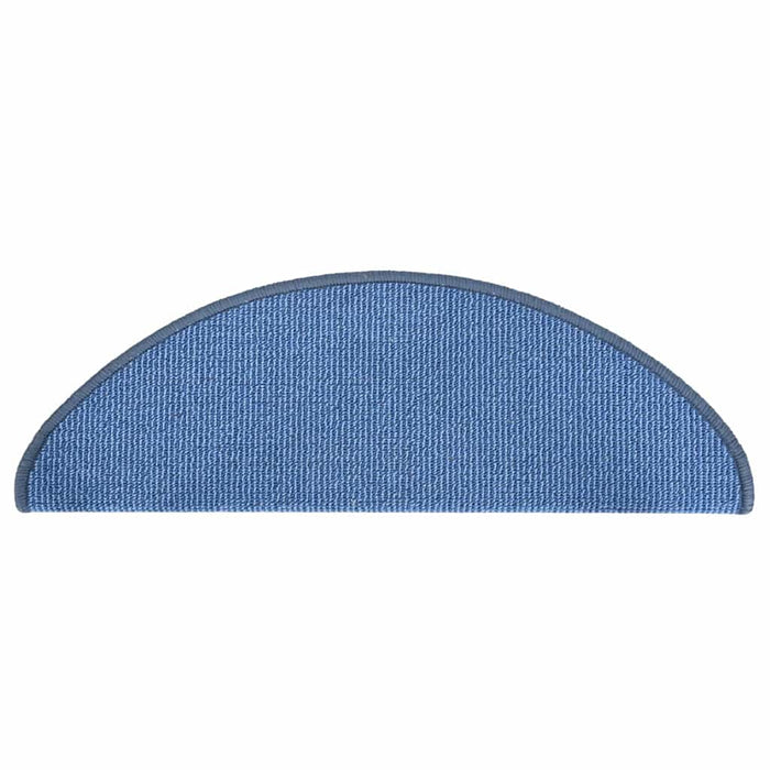 Covorașe pentru trepte scară, 15 buc., albastru, 65x21x4 cm WALTI