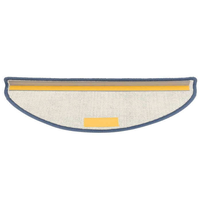 Covorașe pentru trepte scară, 15 buc., albastru, 65x21x4 cm WALTI