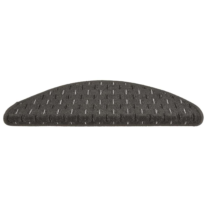 Covorașe pentru trepte scară, 15 buc., antracit, 56x17x3 cm WALTI