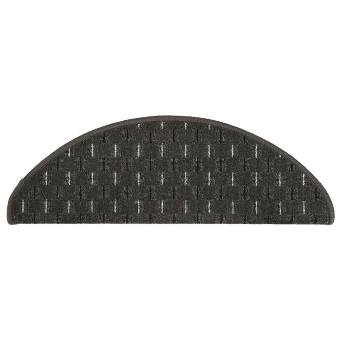 Covorașe pentru trepte scară, 15 buc., antracit, 56x17x3 cm WALTI