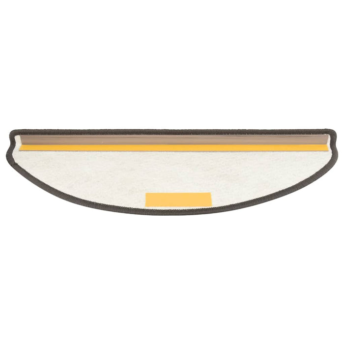 Covorașe pentru trepte scară, 15 buc., antracit, 56x17x3 cm WALTI