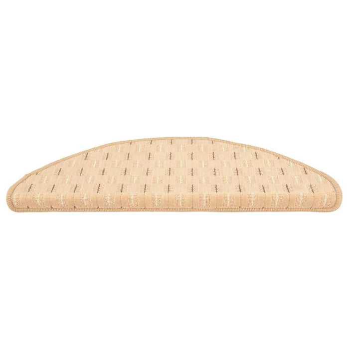 Covorașe de trepte de scară, 15 buc., crem, 65x21x4 cm WALTI