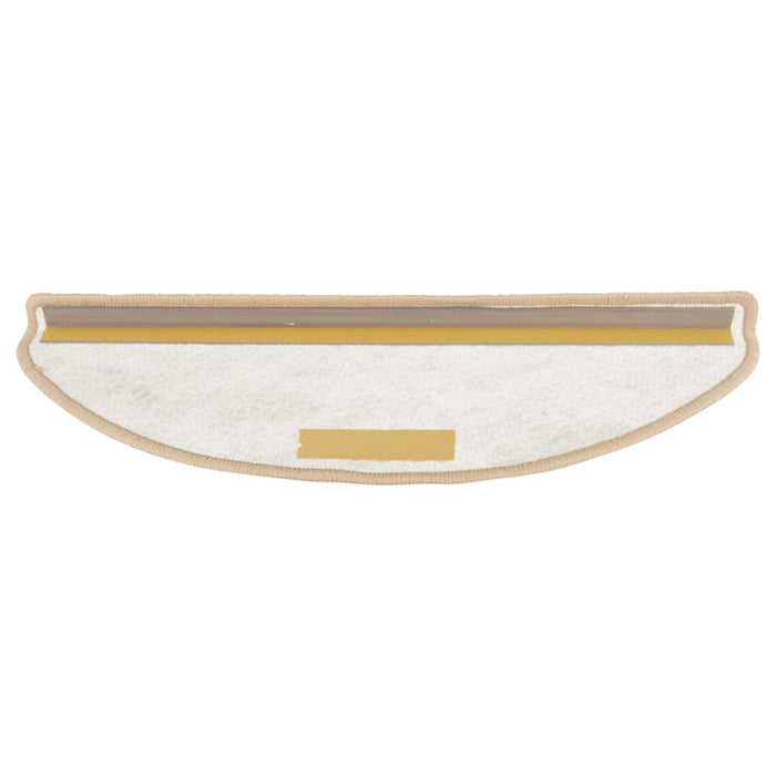 Covorașe de trepte de scară, 15 buc., gri taupe, 65x21x4 cm WALTI
