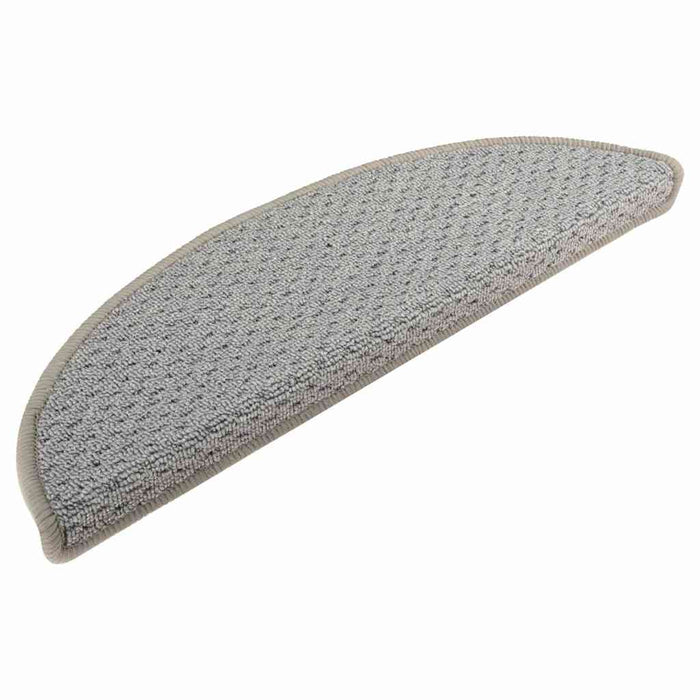 Covorașe pentru trepte scară, 15 buc., gri, 56x17x3 cm WALTI