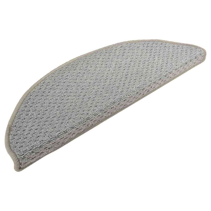 Covorașe de trepte de scară, 15 buc., gri, 65x21x4 cm WALTI