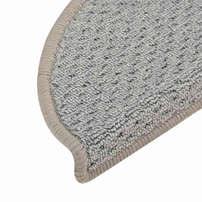 Covorașe de trepte de scară, 15 buc., gri, 65x21x4 cm WALTI