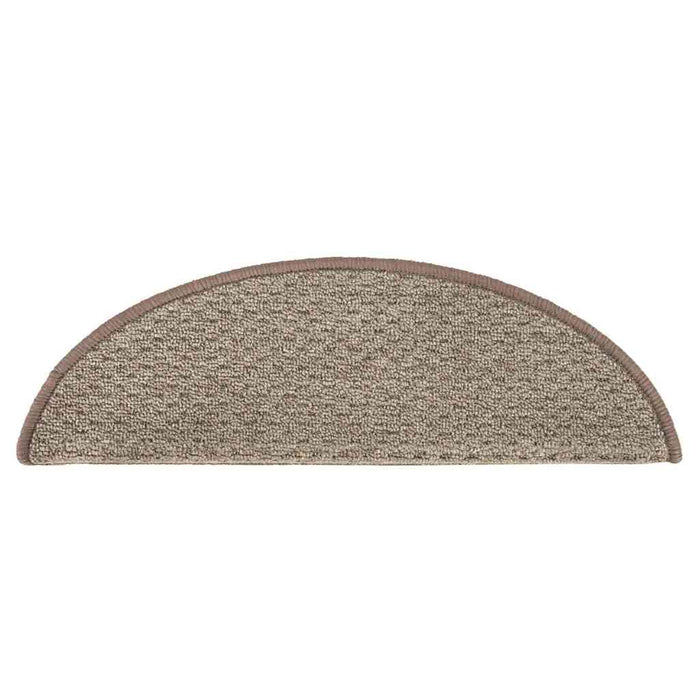 Covor pentru trepte scări, 15 buc., maro, 65x21x4 cm WALTI