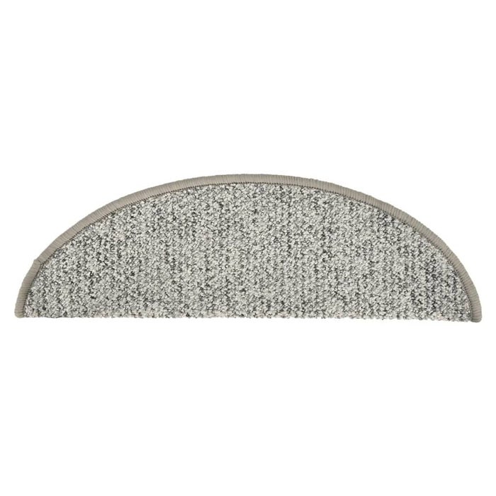 Covorașe pentru trepte scară, 15 buc., gri deschis, 56x17x3 cm WALTI