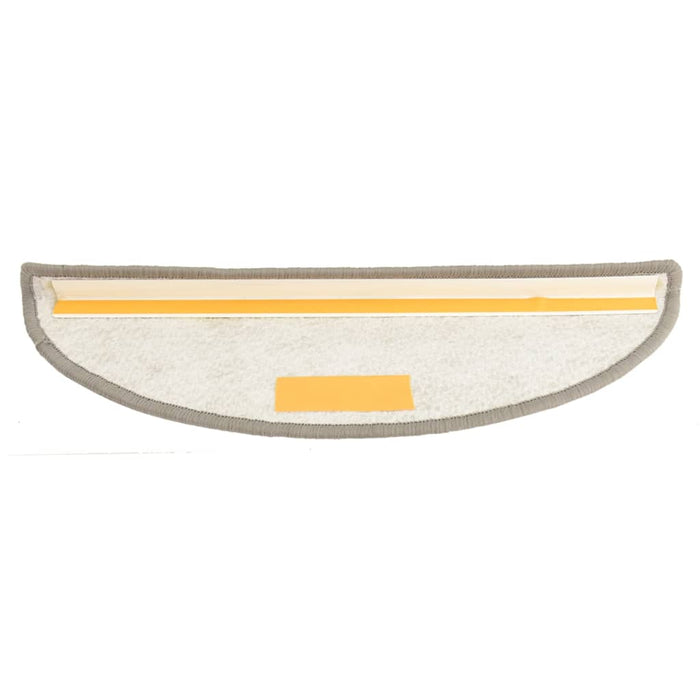 Covorașe pentru trepte scară, 15 buc., gri deschis, 56x17x3 cm WALTI