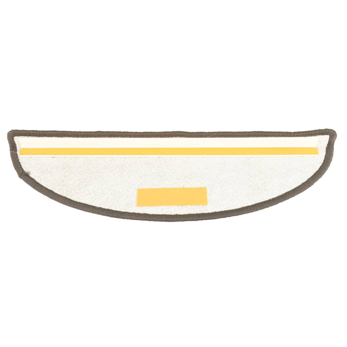 Covorașe de trepte de scară, 15 buc., gri, 65x21x4 cm WALTI
