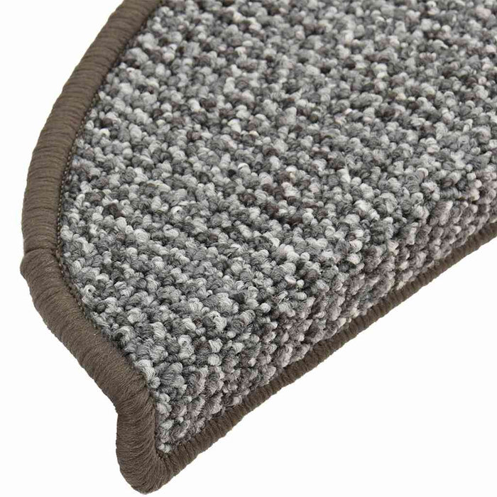 Covorașe de trepte de scară, 15 buc., gri, 65x21x4 cm WALTI