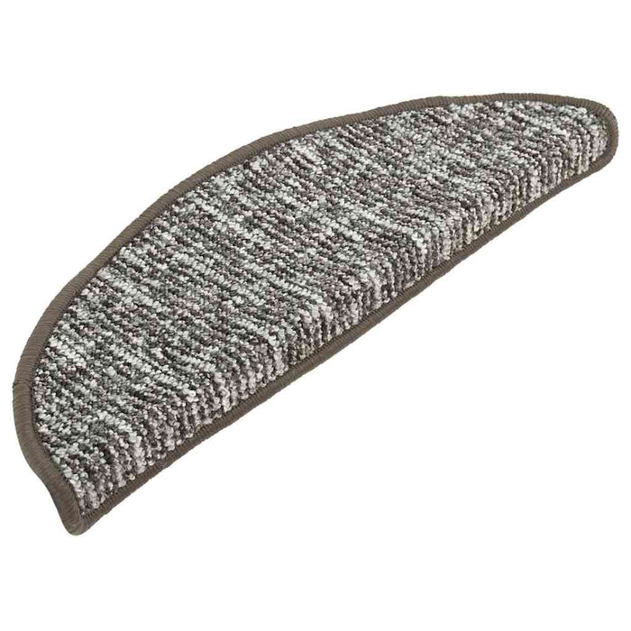 Covorașe pentru trepte scară, 15 buc., antracit, 56x17x3 cm WALTI