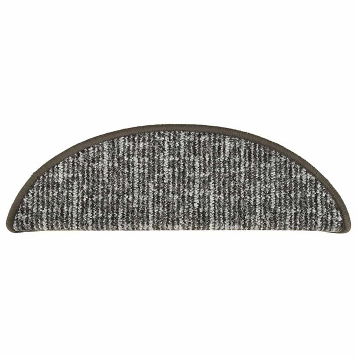 Covorașe pentru trepte scară, 15 buc., antracit, 56x17x3 cm WALTI