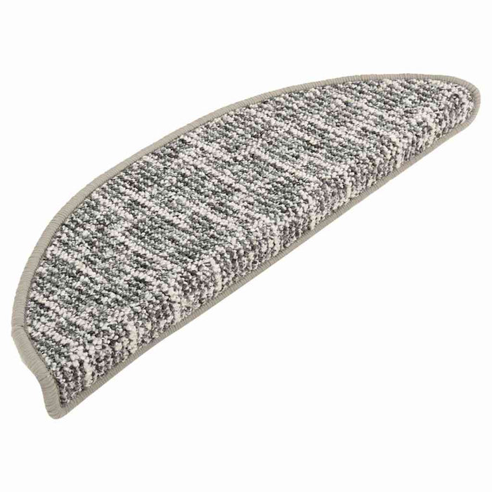 Covorașe de trepte de scară, 15 buc., gri, 65x21x4 cm WALTI