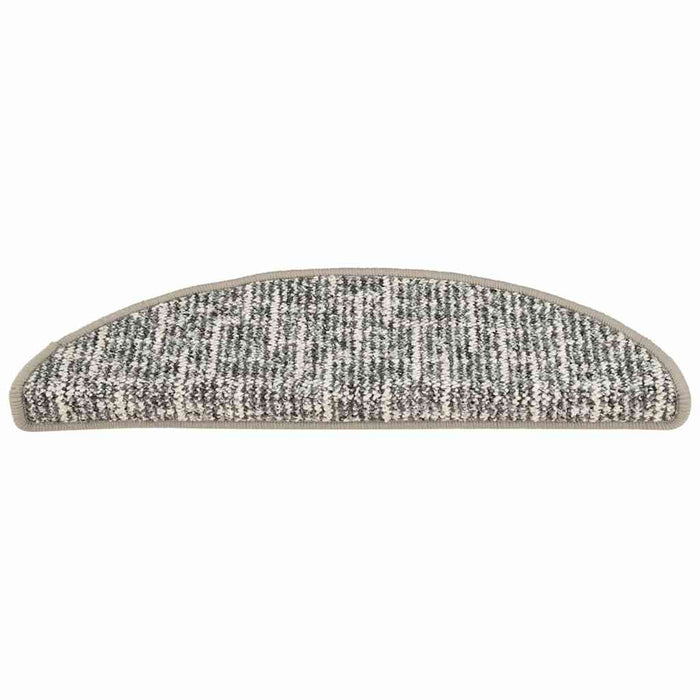 Covorașe de trepte de scară, 15 buc., gri, 65x21x4 cm WALTI