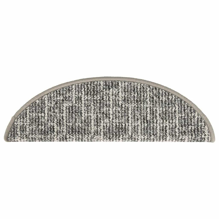 Covorașe de trepte de scară, 15 buc., gri, 65x21x4 cm WALTI
