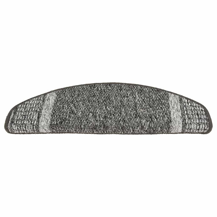 Covorașe autoadezive trepte de scară, 15 buc., gri, 65x21x4 cm WALTI