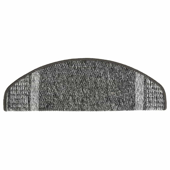 Covorașe autoadezive trepte de scară, 15 buc., gri, 65x21x4 cm WALTI