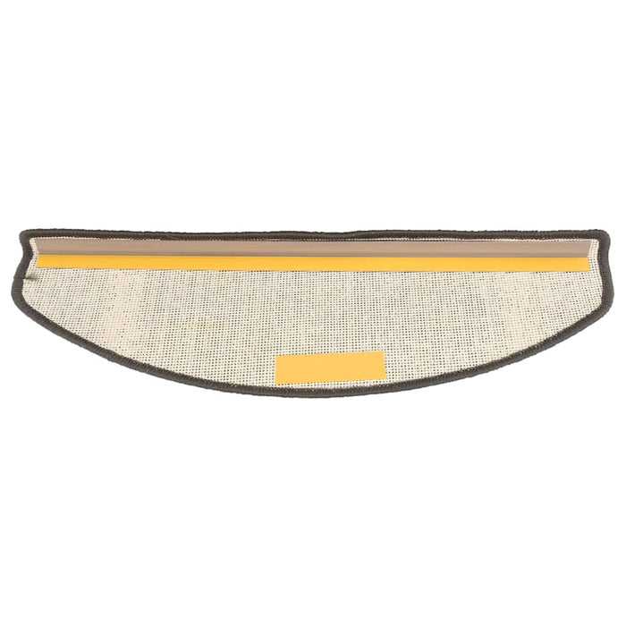 Covorașe autoadezive trepte de scară, 15 buc., gri, 65x21x4 cm WALTI