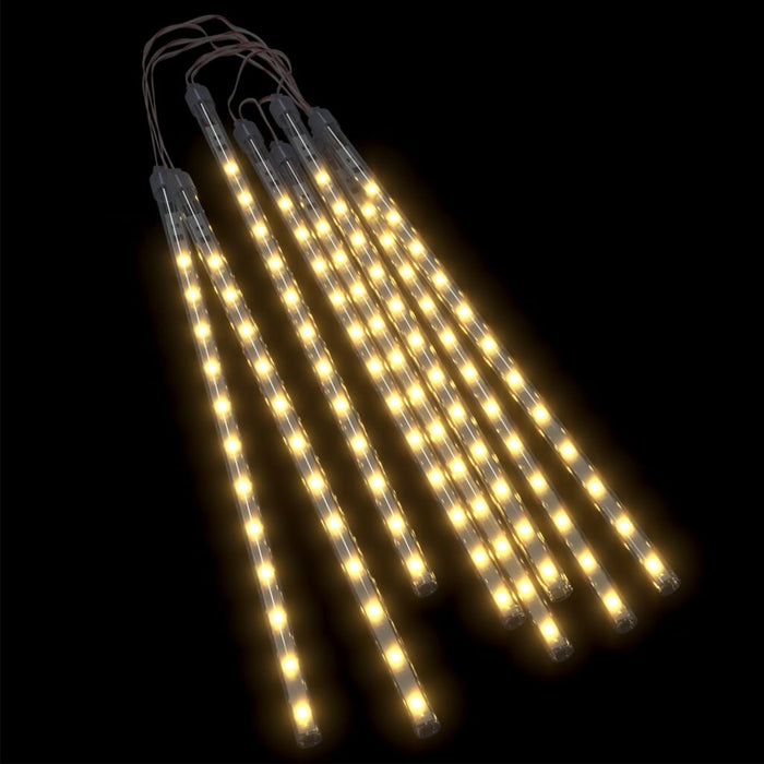 Lumini de meteoriți 8 buc. alb cald 30 cm 192 LED-uri int./ext. - WALTI WALTI