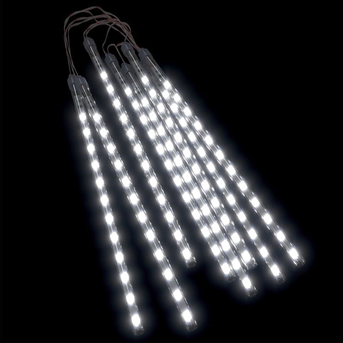 Lumini de meteoriți 8 buc. alb rece 30 cm 192 LED-uri int./ext. - WALTI WALTI
