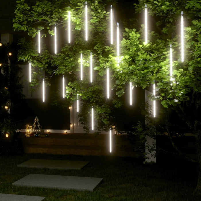 Lumini de meteoriți 20 buc. alb rece 30 cm 480 LED int./ext. - WALTI WALTI
