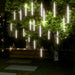 Lumini de meteoriți 20 buc. alb rece 30 cm 480 LED int./ext. - WALTI WALTI