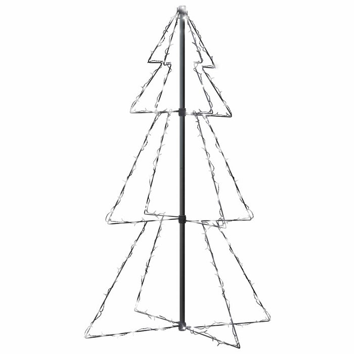 Brad Crăciun conic, 78x120 cm, 160 LED-uri, interior & exterior - WALTI WALTI