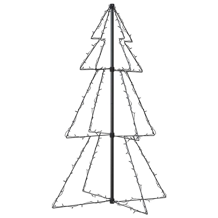 Brad Crăciun conic, 78x120 cm, 160 LED-uri, interior & exterior - WALTI WALTI