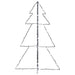 Brad Crăciun conic, 78x120 cm, 160 LED-uri, interior & exterior - WALTI WALTI