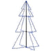 Brad Crăciun conic, 78x120 cm, 160 LED-uri, interior & exterior - WALTI WALTI