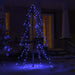Brad Crăciun conic, 78x120 cm, 160 LED-uri, interior & exterior - WALTI WALTI