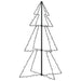 Brad Crăciun conic, 78x120 cm, 160 LED-uri, interior & exterior - WALTI WALTI