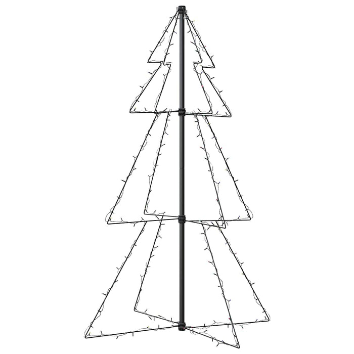 Brad Crăciun conic, 78x120 cm, 160 LED-uri, interior & exterior - WALTI WALTI