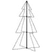 Brad Crăciun conic, 78x120 cm, 160 LED-uri, interior & exterior - WALTI WALTI